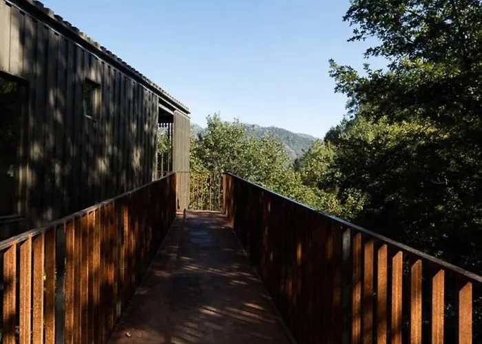 Geresnationalpark-cabin-6bed-balcony-pool-views בית נופש *