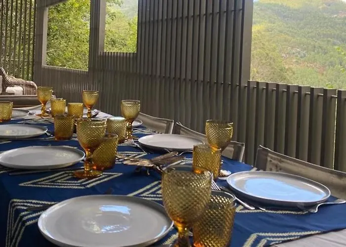 בית נופש Geresnationalpark-cabin-6bed-balcony-pool-views