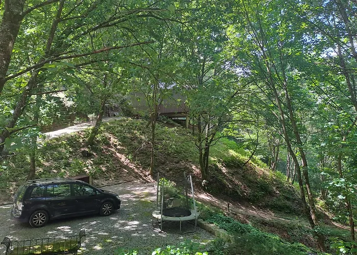 בית נופש Geresnationalpark-cabin-6bed-balcony-pool-views *