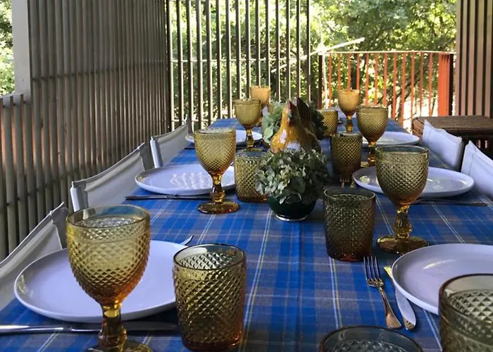 Geresnationalpark-cabin-6bed-balcony-pool-views בית נופש *